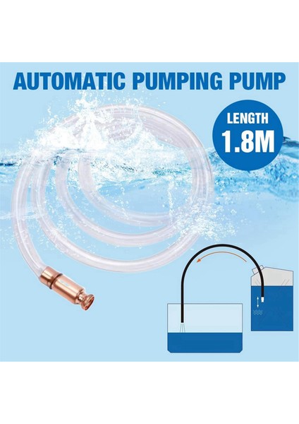 Çok Fonksiyonlu Sıvı Sifon, Benzinli Yakıt Suyu Transferi Için Gaz Sifon Hortum Pompası, Kendi Kendine Hazırlama Hortumu (2,5m) (Yurt Dışından) fiyatları