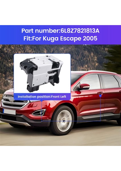 6L8Z7821813A Ford Kuga Kaçış 2005 Sol Kapı Kilidi Aktüatör (Yurt Dışından) fırsatları