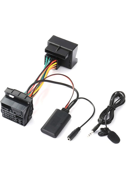 Ses Aux Kablosu Adaptörü Bluetooth 5.0 + Opel Için Harici Mikrofon Opel Için CD30 CDC40 CD70 DVD90 (Yurt Dışından)