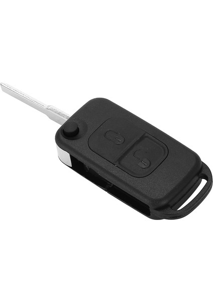 2 Düğme Flip Uzaktan Anahtar Kılıf HU64 Blade Fob Için Mercedes Benz A C E S W168 W202 Araç (Yurt Dışından) modelleri