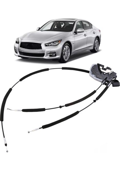 Kapı Kilidi Aktüatör Kapı Kilidi Mandalı Infiniti Q50 2014-2017 Arka Sağ 82500-4GA0A (Yurt Dışından)