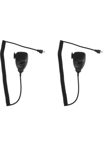 2x 8 Pin Hoparlör Mikrofon Mikrofon-30 Mobil Radyo Için TK768 TK868 TK-760 TK-980 TM-271A TM-461A TM-471A (Yurt Dışından)