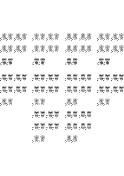 100 Adet El Mikrofonu Tutucu Mikrofon Hoparlör Asmak Klipsi Cb CM300 GTX800 HLN9073 GM360 Radyo (Yurt Dışından)