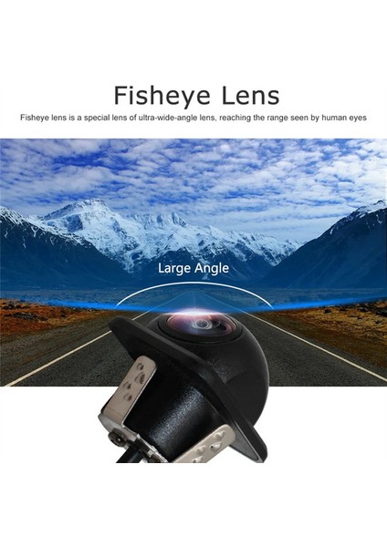 Ccd Fisheye Lens Araç Kamera Arka Görünüm Geniş Açılı Reversing Yedek Kamera Hd Gece Görüşü Otomatik Park Yardımı (Yurt Dışından) modelleri