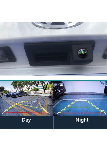 Track Aracı Arka Görünüm Kamerası 170 Derece 1080P For-Passat Golf-Polo Jetta Tiguan Touareg B6 7 For-Audi A3 4 A5 A6 S5 (Yurt Dışından) fiyatları