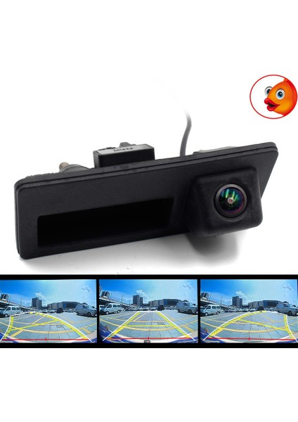 Track Aracı Arka Görünüm Kamerası 170 Derece 1080P For-Passat Golf-Polo Jetta Tiguan Touareg B6 7 For-Audi A3 4 A5 A6 S5 (Yurt Dışından) modelleri