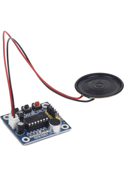 ISD1820 Ses Kayıt Kaydedici Mini Ses Ses Hoparlörlü Ses Ses Kaydı Oynatma Modülü (Yurt Dışından)