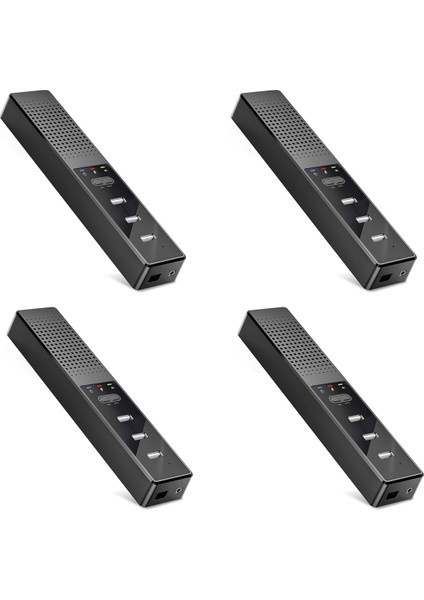 Mikrofon ve USB Konferans Hoparlörü ile 4x 3'ü 1 Arada Bilgisayar Hoparlörleri, Video Konferans Için Pc Mikrofonu (Yurt Dışından)