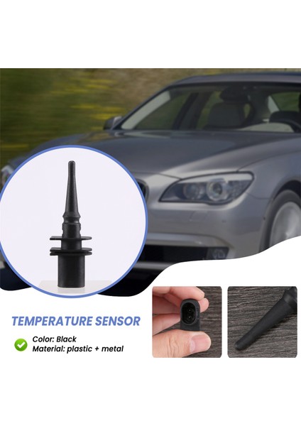 1pc Ön Sol Sola Sağ Siyah Dış Araba Hava Sıcaklığı Sensörü Bmw 1 6 7 Serisi E46 E90 E91 E39 E60 E63 E38 65816905133 (Yurt Dışından) fırsatları