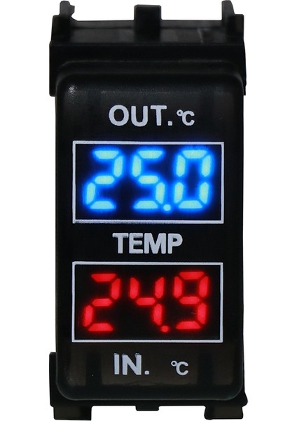 Araç Dahili ve Harici Sıcaklık Ekran Nissan Qashqai Için Çift Sıcaklık Sensörü X-Rail Sunny NV200 Teana (Yurt Dışından) fırsatları