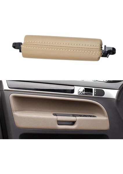 Araba Iç Kapı Çekme Sapı Trim 7L6867161 Vw Touareg 2003-2010 Yan Kapı Kolu Iç Pu Deri Lhd Rhd Bej (Yurt Dışından) modelleri