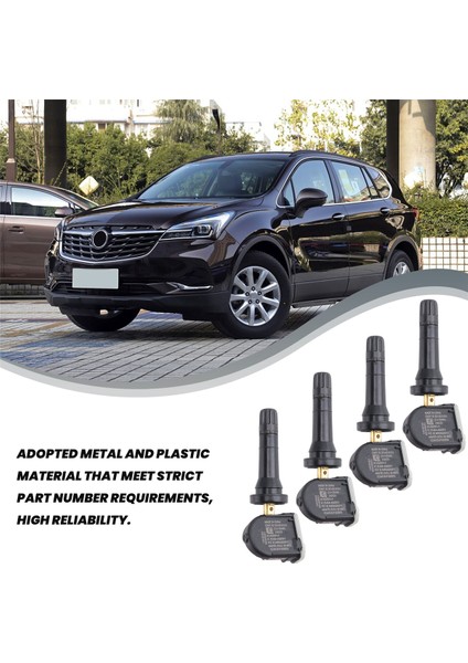 2018 Için Chevrolet Equinox 315MHZ 23445327 Tpms Sensör Lastik Hava Basınç Sensörü 13516164 13586335 (Yurt Dışından) fiyatları