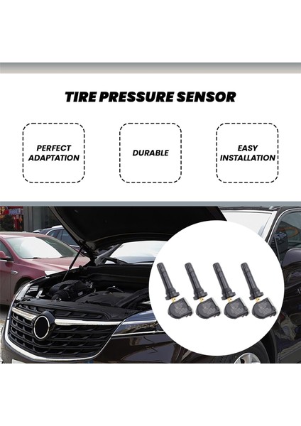 2018 Için Chevrolet Equinox 315MHZ 23445327 Tpms Sensör Lastik Hava Basınç Sensörü 13516164 13586335 (Yurt Dışından) fırsatları