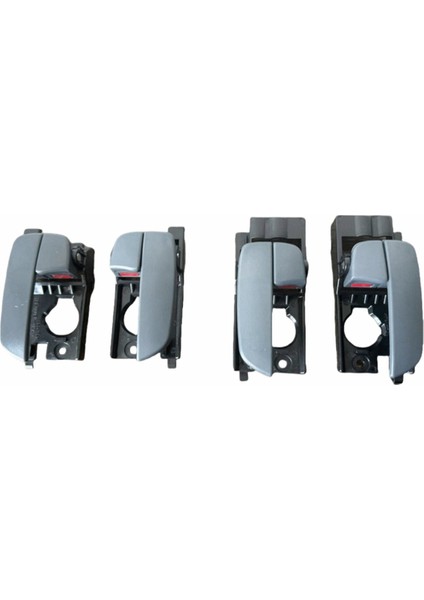 Araba Iç Kapı Kolu Düzeneği 82610-1E000 82620-1E000 Hyundai Aksanı Için 2006-2011 Araba Iç Çekme Kolu (Yurt Dışından)