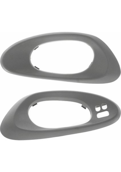 1paır Gri Ön Kapı Tutucu Çerçeve Trim 25894591 25894592 Chevrolet Trailblazer Için 2002-2009 12457837 25894590 (Yurt Dışından) modelleri