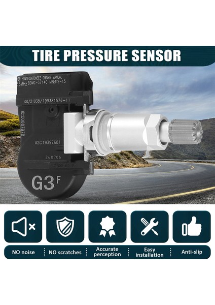 Fiat 124 2016-2023 Mazda 2 3 Cx-7 Cx-7 Cx-9 2008-2013 Tpms 433MHZ BDMC-37140 (Yurt Dışından) indirimleri