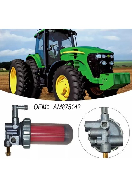 Yakıt Filtre Montajı AM875142 Traktör, Çim ve Bahçe 425 Dereotu Değiştirme (Yurt Dışından) modelleri