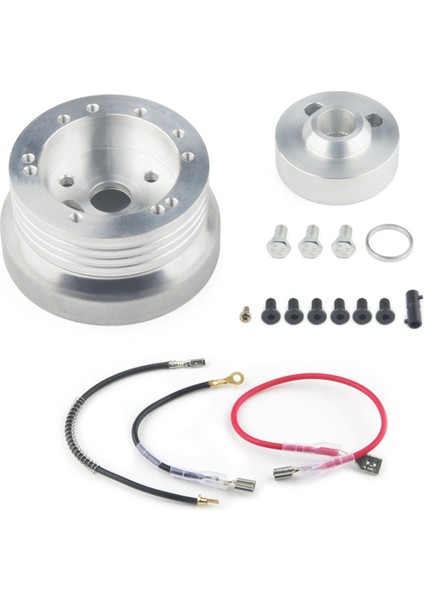 5 ve 6 Delikli Kütük Direksiyon Hub Taban Adaptörü Chevrolet Tekerlek Göbeği Adaptörü A (Yurt Dışından)
