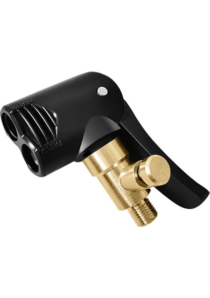 Pirinç Taşınabilir Şişirilebilir Pompa Araç Lastik Lastik Hava Şık Pompa Valfi Konnektörü Klipsli Adaptör Araç Lastik Tekerlek Valfi (Yurt Dışından)