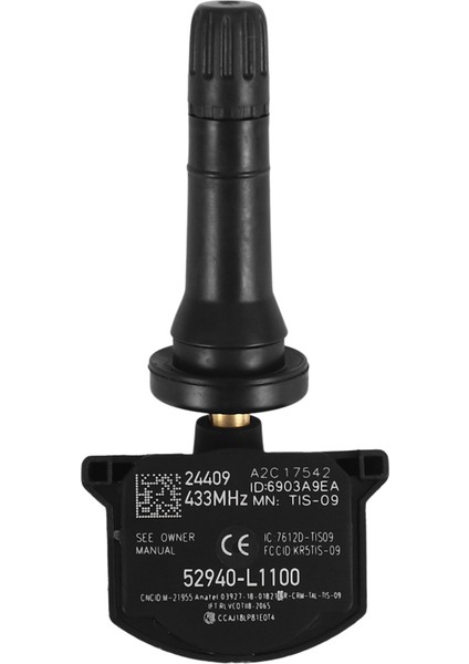 1pcs Tpms Lastik Basınç Izleme Sensörü 52940-L1100 Hyundai Sonata Için Elantra Kia Optima K5 Seltos 2020-2021 (Yurt Dışından) fiyatları