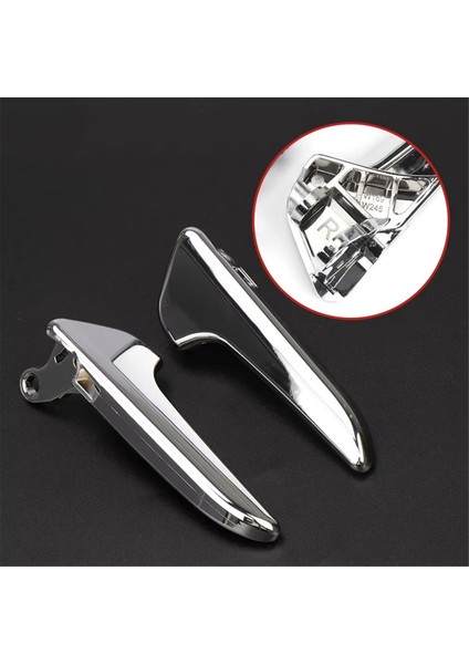 Mercedes Benz Için A B Clas W169 W245 Araç Iç Kapı Kulpları Chrome Plakalı 1697600308 1697600408 Sol Sağa (Yurt Dışından) indirimleri