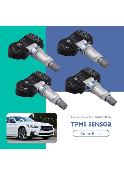 4pcs Araba Tpms Sensörü 40700-3JA0A Infiniti Q50 Q60 Nissan Altima Pathfinder Lastik Basınç Sensörü Izleme Sistemi (Yurt Dışından) indirimleri