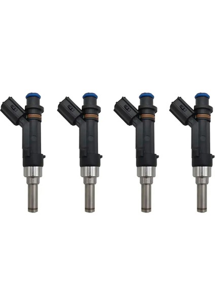 4pcs Yakıt Enjektör Nozulu 0280158671, 23250-0Y030 Toyota Vios NCP151 Için, Yaris NSP151 (Yurt Dışından)
