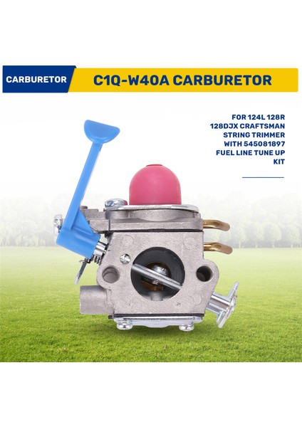 C1Q-W40A Husqvarna Için Karbüratör 128R 128R 128DJX 545081897 Yakıt Hattı Ayarlama Kiti (Yurt Dışından) fırsatları
