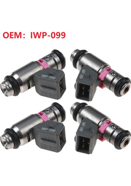 4 Pcs Yeni IWP-099 IWP099 0280158168 Renault Clio Kangoo Twingo 12.i 16V Yakıt Nozul Enjektör Araç Aksesuarları (Yurt Dışından) modelleri
