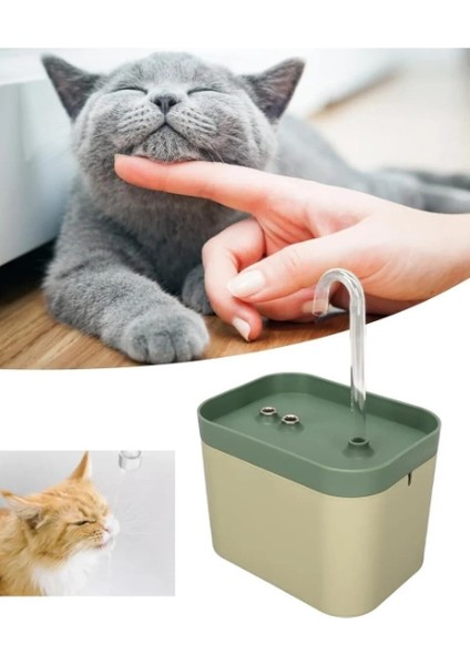 Kedi Köpek Için Otomatik Su Pınarı Su Çeşmesi Su Sebili
