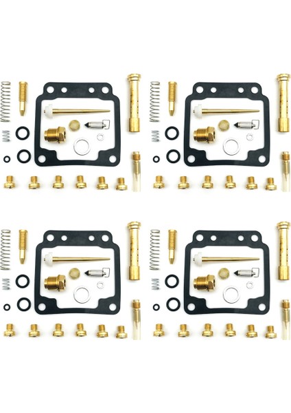 4 Set Karbüratör Yamaha Için Karbalık Kiti Yamaha XJ750 Xj 750 Seca 1982-1985 Carburador Onarım Kiti Yedek Parçalar (Yurt Dışından)