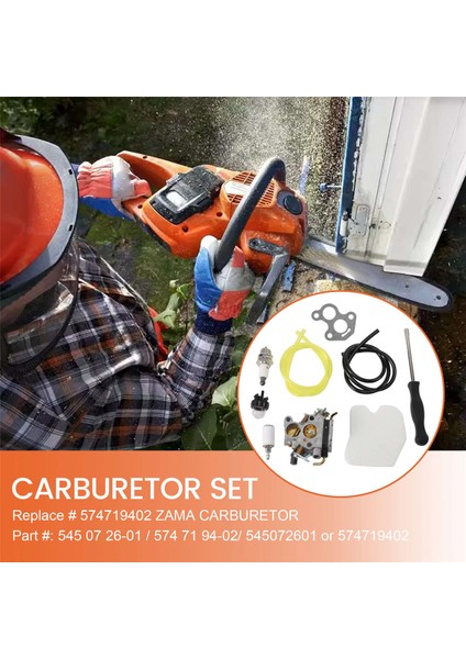 Husqvarna Için Karbüratör 235 235E 236 240 240E Chainsaw 574719402 545072601 (Yurt Dışından) fırsatları