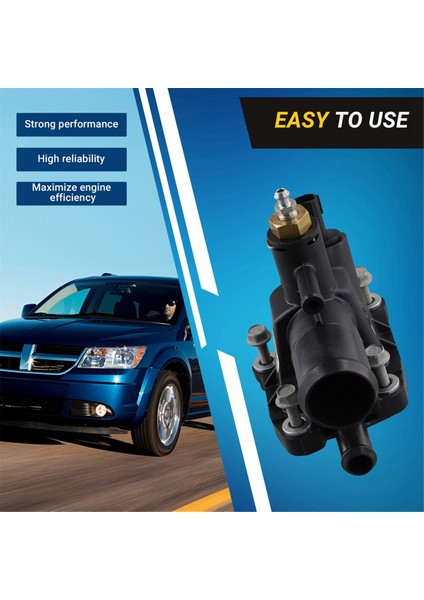 Yeni Yüksek Kaliteli Radyatör Su Borusu Koltuk Termostat Muhafazası 04892116AC 04892116AB Dodge Yolculuk Otomobil Parçaları (Yurt Dışından) indirimleri