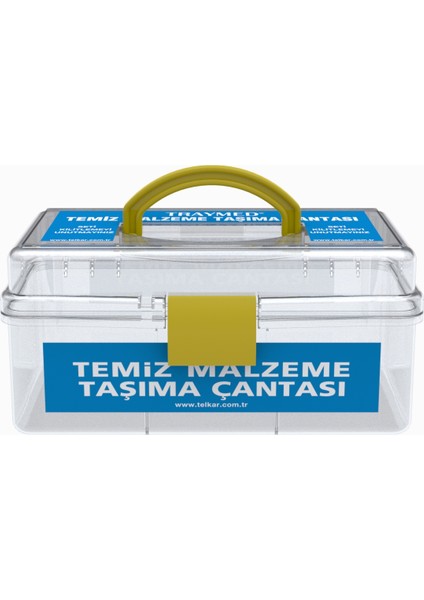 Temiz Malzeme Taşıma Çantası Küçük - Şeffaf fiyatları