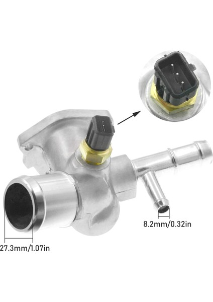 Yeni Termostat Konutu 25620-2B003,25600-2B003 Hyundai Accent Avante Elantra Solaris I20 I30 Kia Rio Soul (Yurt Dışından) fırsatları