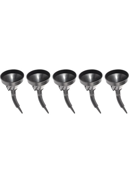 5 Adet Araba Motosiklet Kamyonu Filtre ile Yakıt Dualama Hunisi Süzgeç Süzgeç Uzatma Borusu Hortum Huni Aracı (Yurt Dışından)