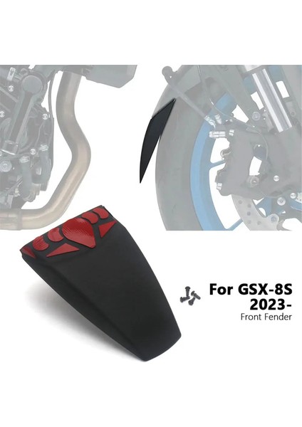 Motosiklet Aksesuarları Ön Çamurlu Çamurluk Uzatma Motoru Suzuki Gsx-8s GSX8S Gsx 8s Gsx-8s 2023 2024 (Yurt Dışından) indirimleri