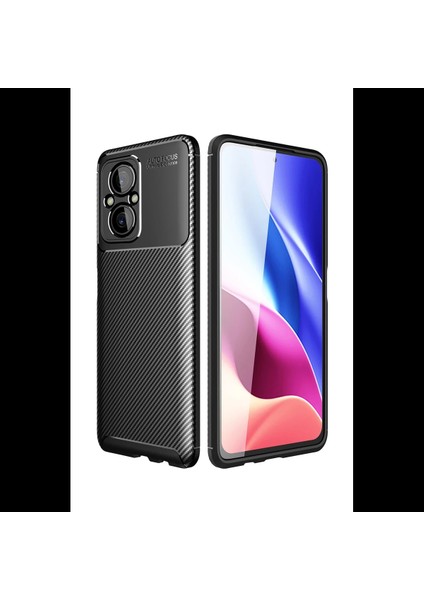 Xiaomi Poco M5 Kılıf Auto Focus Karbon Kapak