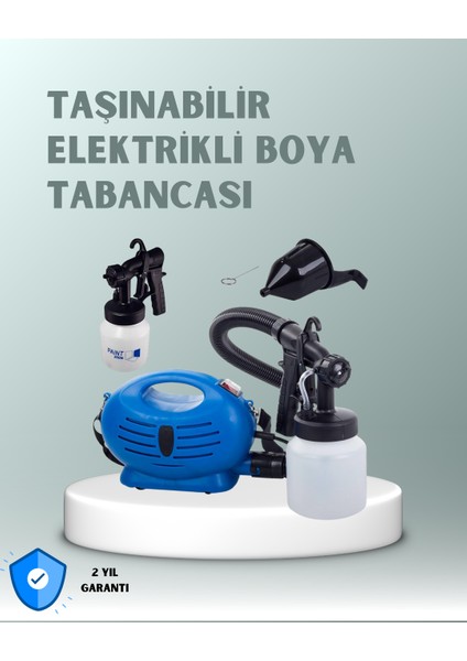 Ds-Derin 3 Modlu Püskürtme Özellikli Boya Cihazı-Damlama Yapmayan