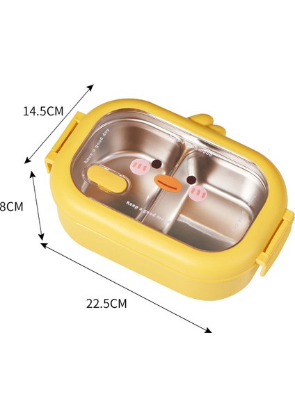 Sevimli Öğrenci Öğle Yemeği Kutusu (Yurt Dışından)