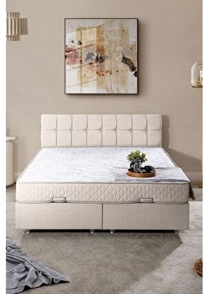 Berlin Çift Kişilik Baza Başlık Ikili Seti, Krem fiyatları