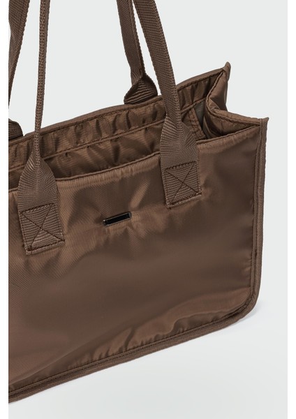 Lora Omuz Çantası Kahve modelleri