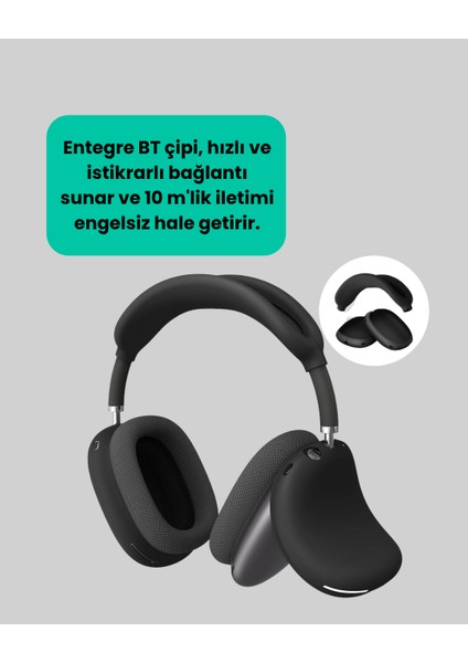 Ds-Derin Katlanabilir Bluetooth V5.0 Kablosuz Kulaklık | 400 Mah, Gürültü Azaltma indirimleri