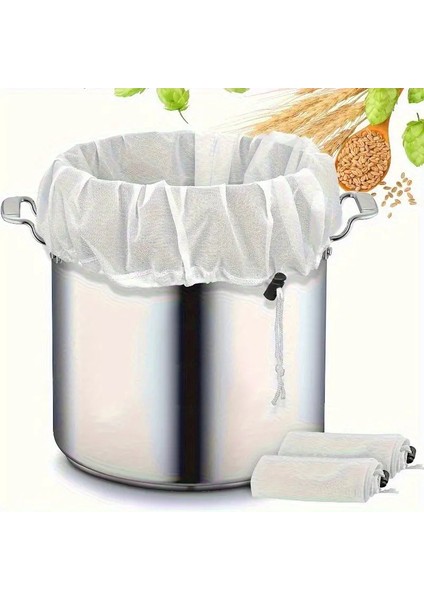 Torba Süzgeç, Ultra Ince Süt Süzgeci, Meyve/kahve Süzgeci, Yoğurt Kesesi 45*60CM modelleri