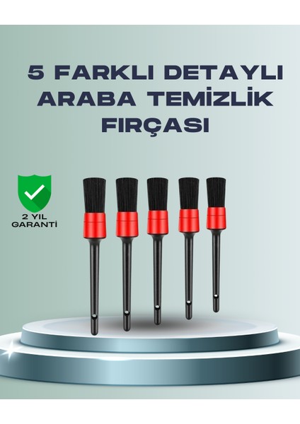 Ds-Derin Yumuşak Kıllı Araç Bakım Fırça Takımı