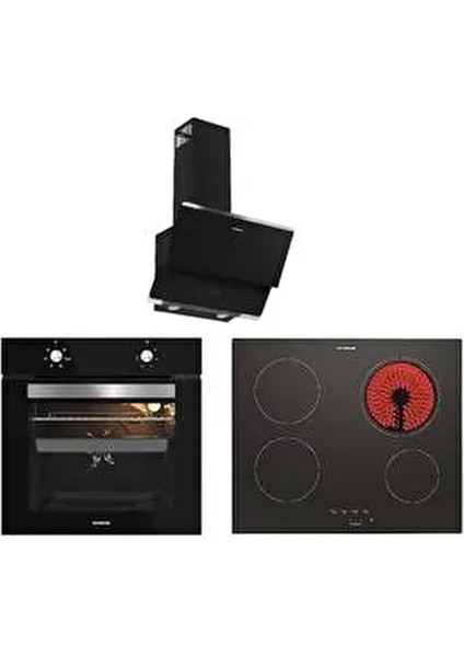 Elektrikli Ocaklı Set (3490 Oslo 60 cm - VC8210B01 - BO65E1B01 )
