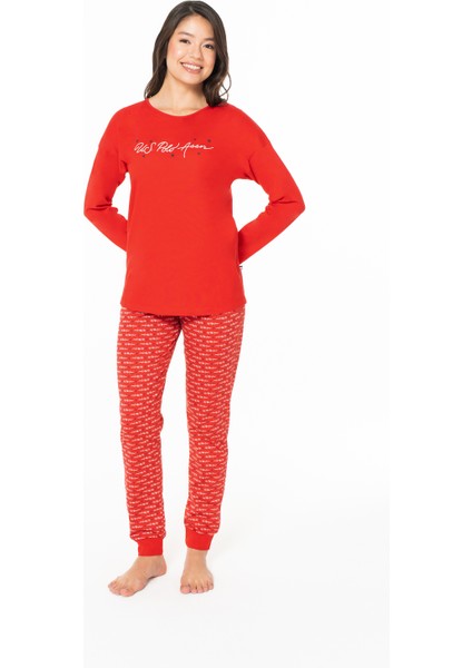 Kadın Pamuklu Lisanslı Pijama Takımı 20147 fiyatları
