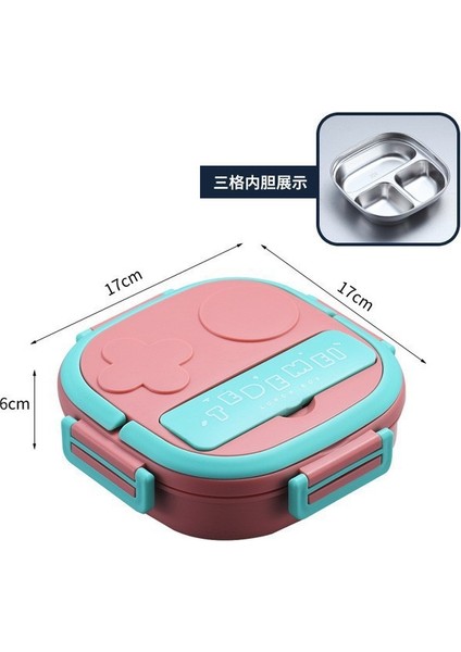 Sevimli Basit Öğrenci Öğle Yemeği Kutusu (Yurt Dışından)