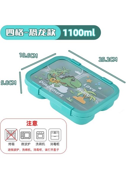 Bölmeli, Aromasız Öğrenci Beslenme Çantası (Yurt Dışından)