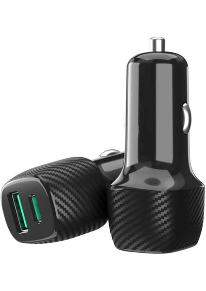Ds-Derin 38W Oto Çakmaklık Araç Içi Şarj Cihazı Hızlı Şarj Uzun Ömürlü fiyatları